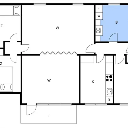 6815-allinge-ndr-strandvej-2-b-1-th Appartement Allinge-Sandvig